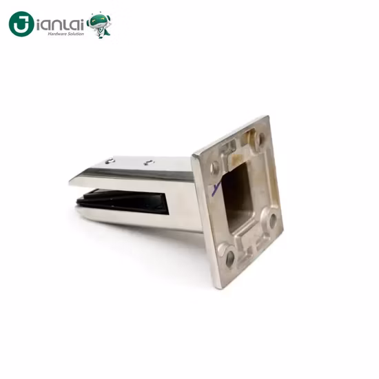 Accesorios de barandilla de vidrio para piscina de acero inoxidable 316, cerca de piscina de vidrio sin marco, herrajes de espiga de vidrio cromado