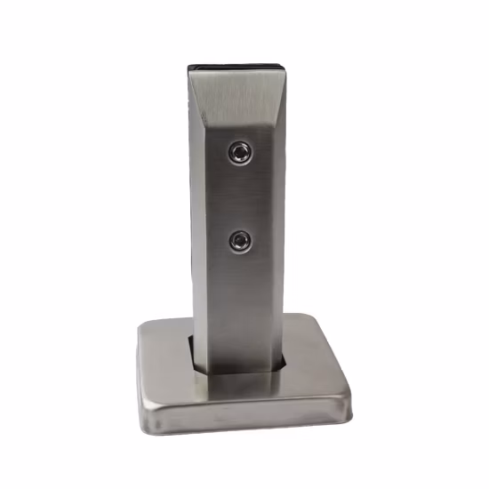 Cubierta de espiga de vidrio para piscina de acero inoxidable Cubierta de plástico para cerca de piscina